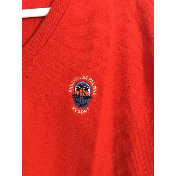 Golf Sweater "Rancho Las Palmas" Resort Dache Paris-New York-California XL Union - Picture 1 of 7